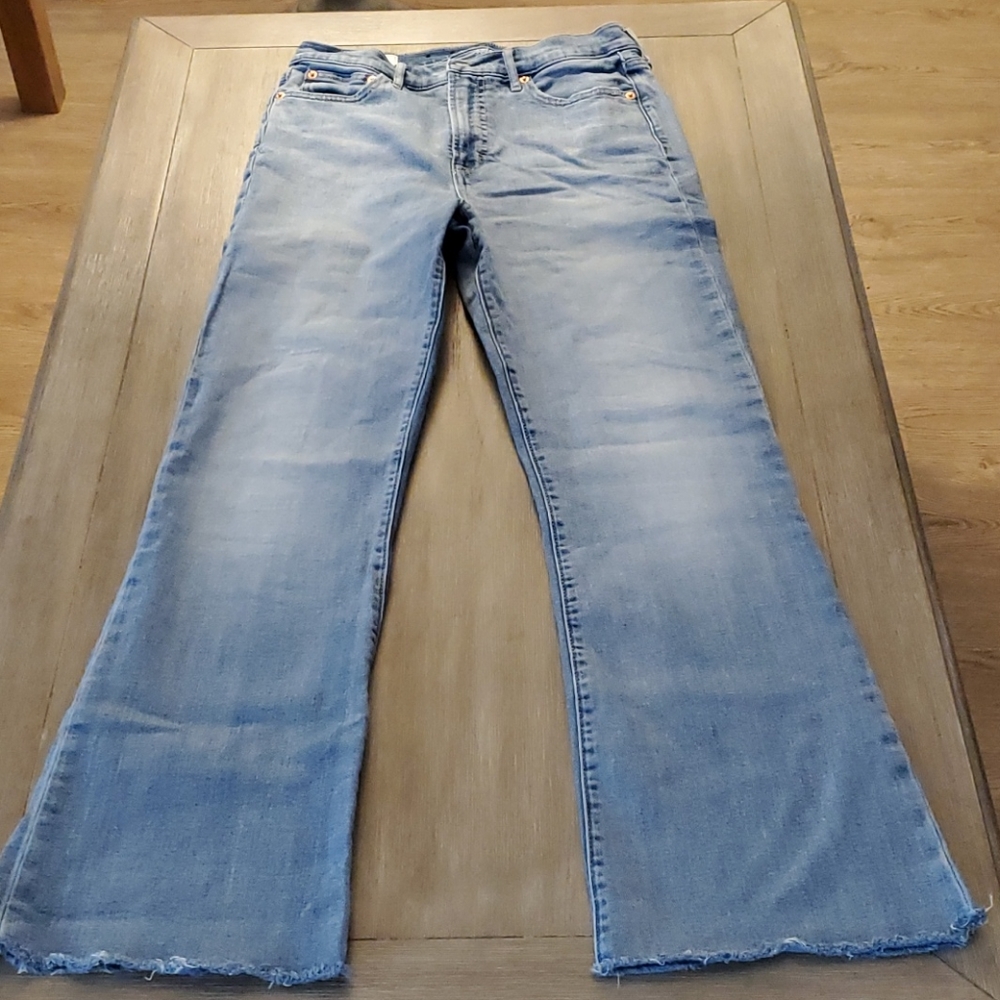 Gap, High Rise Vintage Flare Jeans with Washwell